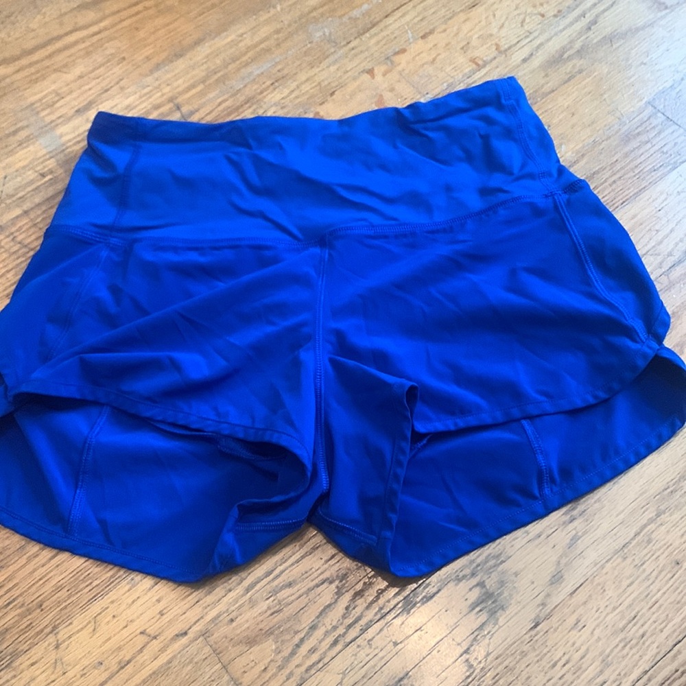Lululemon high waist speed up short size 6